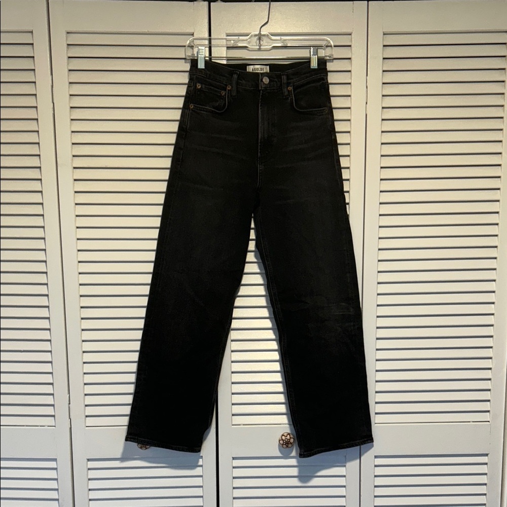 Agolde Women’s REN high rise wide leg jeans